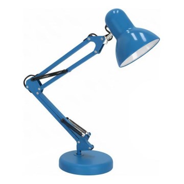 Stona lampa AURIQ 1xE27/60W/230V plava