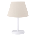 Stona lampa AYD 1xE27/40W/230V bela
