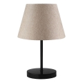 Stona lampa AYD 1xE27/40W/230V bež/crna