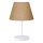 Stona lampa AYD 1xE27/40W/230V braon/bela