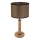 Stona lampa BENITA 1xE27/60W/230V 48 cm braon/hrast