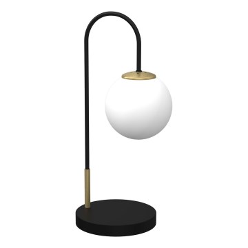 Stona lampa CAMBRIDGE 1xE14/60W/230V crna/mesing