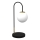 Stona lampa CAMBRIDGE 1xE14/60W/230V crna/mesing