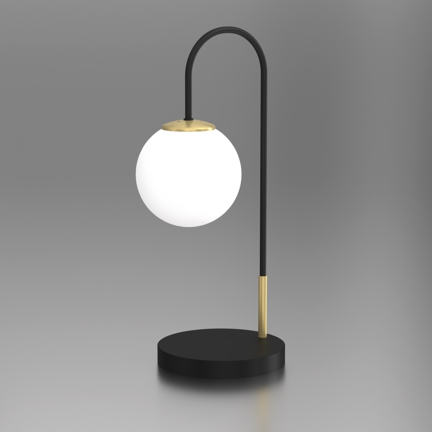 Stona lampa CAMBRIDGE 1xE14/60W/230V crna/mesing