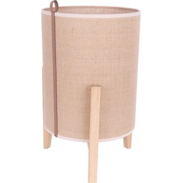 Stona lampa CASIOPEA, 1x E27/40W/230V, 40 cm, hrast