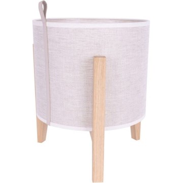 Stona lampa CASIOPEA 1xE27/40W/230V 30 cm hrast