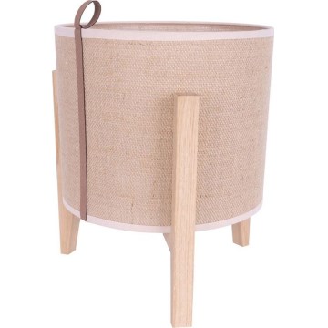 Stona lampa CASIOPEA 1xE27/40W/230V 30 cm hrast