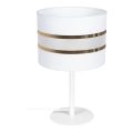 Stona lampa CORAL 1xE27/60W/230V bela