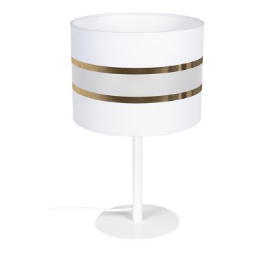 Stona lampa CORAL 1xE27/60W/230V bela