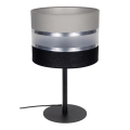 Stona lampa CORAL 1xE27/60W/230V crna/siva