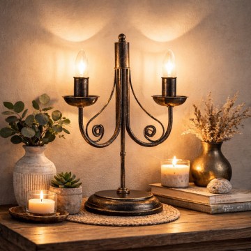 Stona lampa DONATO 2xE14/40W/230V