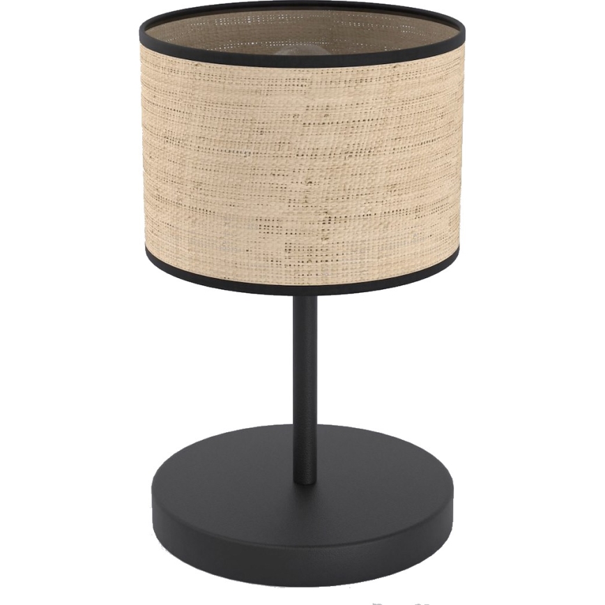 Stona lampa ECO 1xE27/15W/230V bež/ratan
