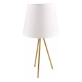 Stona lampa ELENA 1xE27/20W/230V bela