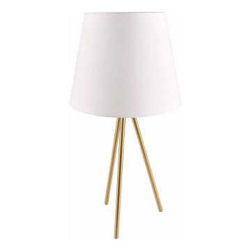 Stona lampa ELENA 1xE27/20W/230V bela