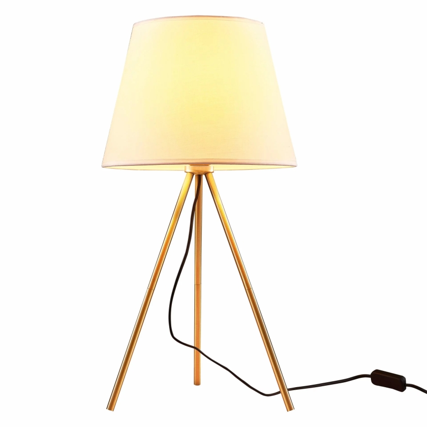 Stona lampa ELENA 1xE27/20W/230V bela