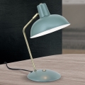 Stona lampa FEDRA 1xE14/40W/230V mentol-zelena/mesing