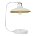 Stona lampa FELIX 1xE27/60W/230V bela