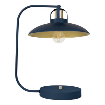 Stona lampa FELIX 1xE27/60W/230V plava