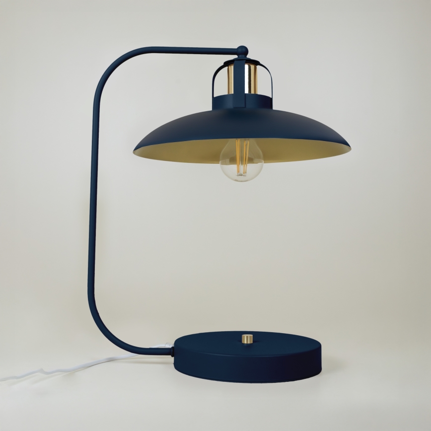Stona lampa FELIX 1xE27/60W/230V plava