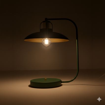 Stona lampa FELIX 1xE27/60W/230V zelena