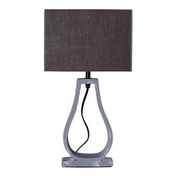 Stona lampa FEMO 1xE14/40W/230V siva/braon