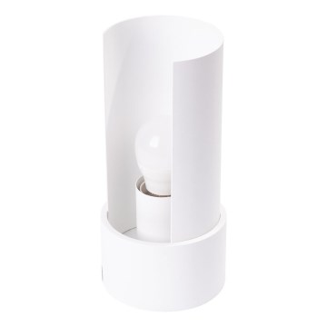 Stona lampa FLASH 1xE27/15W/230V bela