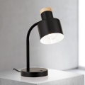 Stona lampa GILI 1xE27/40W/230V crna