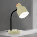 Stona lampa GILI 1xE27/40W/230V zelena