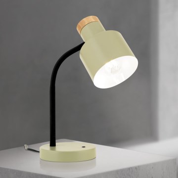 Stona lampa GILI 1xE27/40W/230V zelena