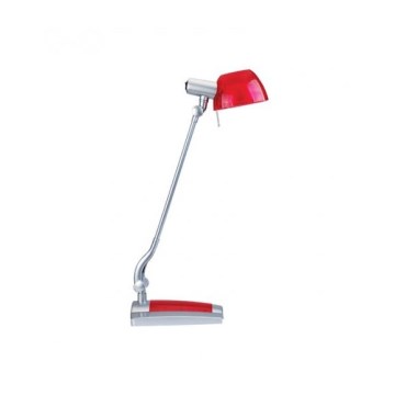 Stona lampa GINEVRA 1xG9/40W/230V crvena