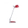 Stona lampa GINEVRA 1xG9/40W/230V crvena