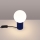 Stona lampa HALO 1xG9/8W/230V prečnik 12 cm plava