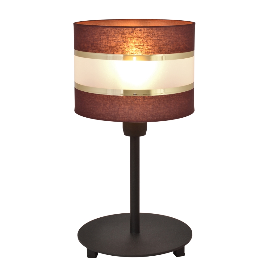 Stona lampa HELEN 1xE27/15W/230V braon/crna/zlatna