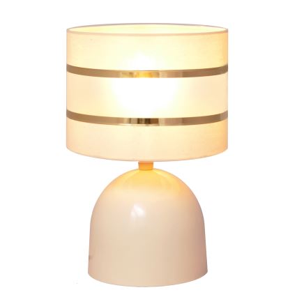 Stona lampa HELEN 1xE27/15W/230V krem/zlatna