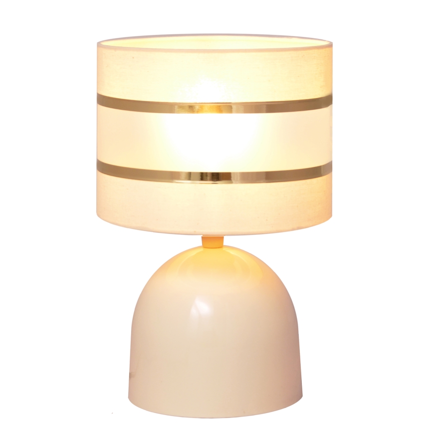 Stona lampa HELEN 1xE27/15W/230V krem/zlatna