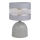 Stona lampa HELEN 1xE27/15W/230V siva/srebrna