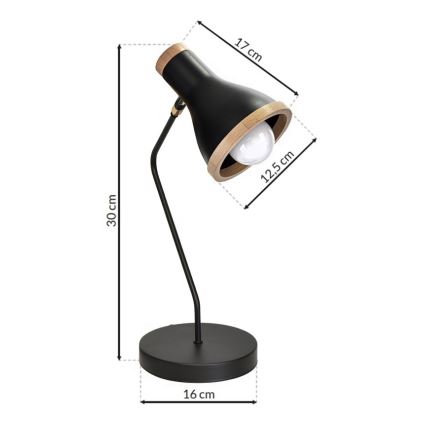 Stona lampa HOLLY 1xE27/60W/230V