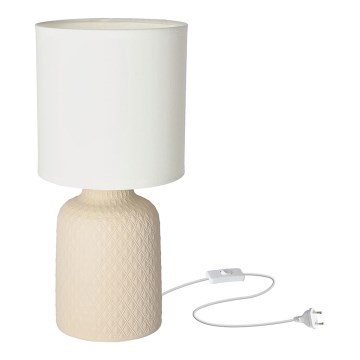 Stona lampa INER 1xE14/40W/230V bež
