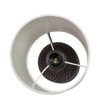 Stona lampa INER 1xE14/40W/230V braon