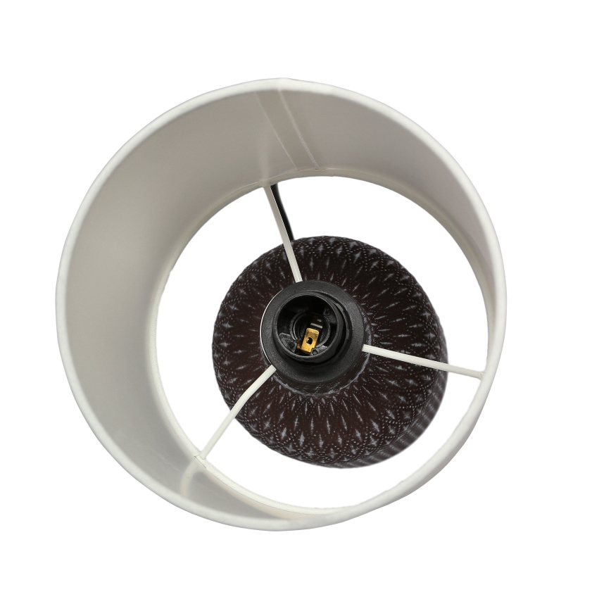 Stona lampa INER 1xE14/40W/230V braon