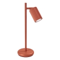 Stona lampa KARBON 1xGU10/10W/230V narandžasta