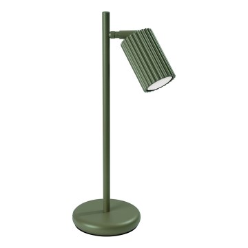 Stona lampa KARBON 1xGU10/10W/230V zelena