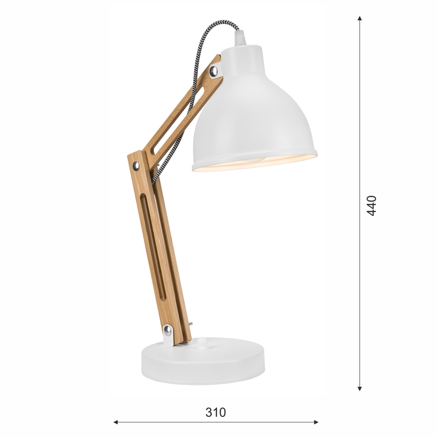 Stona lampa MARCELLO 1xE27/60W/230V buk