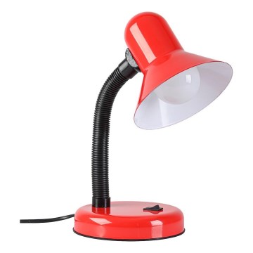 Stona lampa MENTOR 1xE27/15W/230V crvena