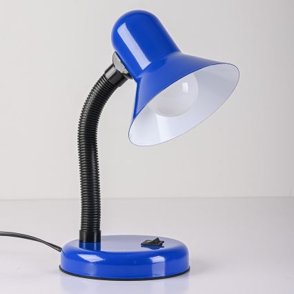 Stona lampa MENTOR 1xE27/15W/230V plava