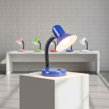 Stona lampa MENTOR 1xE27/15W/230V plava