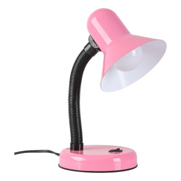 Stona lampa MENTOR 1xE27/15W/230V ružičasta