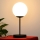 Stona lampa MOON 1xE27/15W/230V crna