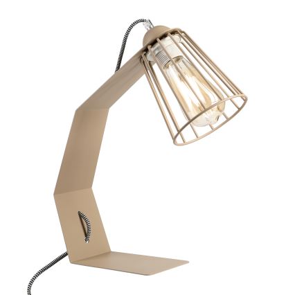 Stona lampa NANDO 1xE27/15W/230V bež