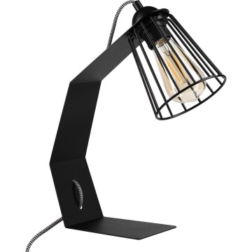 Stona lampa NANDO 1xE27/15W/230V crna